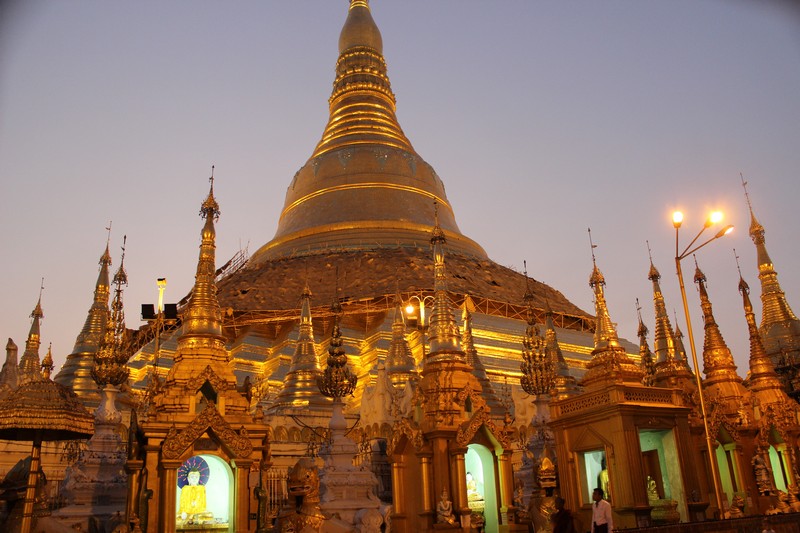 Myanmar Yangon Shwedagon Pagode